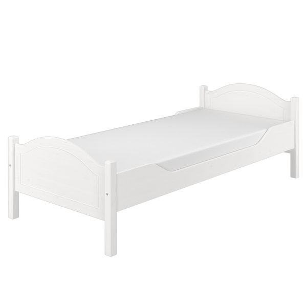 Brambly Cottage Bettgestell Lindemann mit Matratze | Wayfair.de